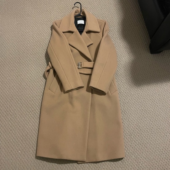 Sandro wool malory camel coat - Picture 4 of 8